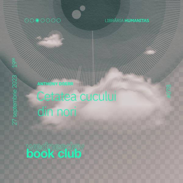 Afiș WBC #078: Cetatea cucului din nori de Anthony Doerr